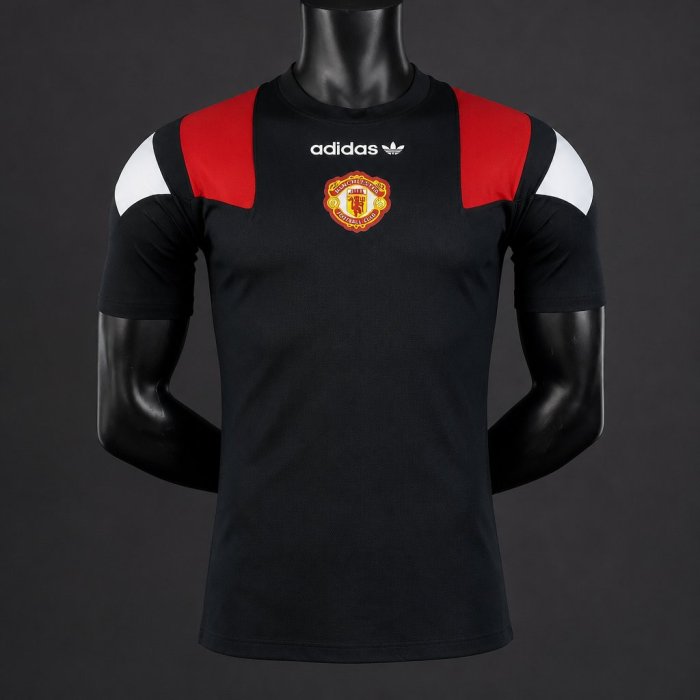 Player Version 26/27  Manchester United Casual Retro Black Jersey