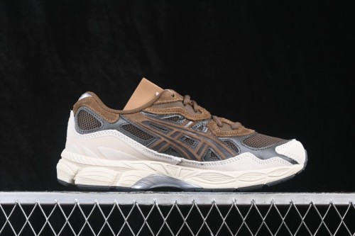 Asics Gel-NYC Retro Running Shoes with Suede and Mesh Upper - 1203A383-201