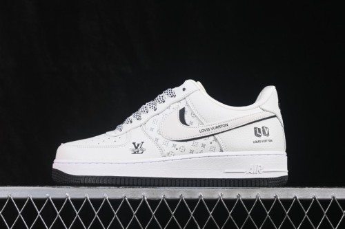 Nike Air Force 1 '07 Low Casual Sneakers with Full-Length Air Cushion - WY0655-125