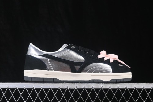Mizuno CT Club Retro Comfortable Low-Top Casual Skate Shoes with Breathable Design - D1GH261013