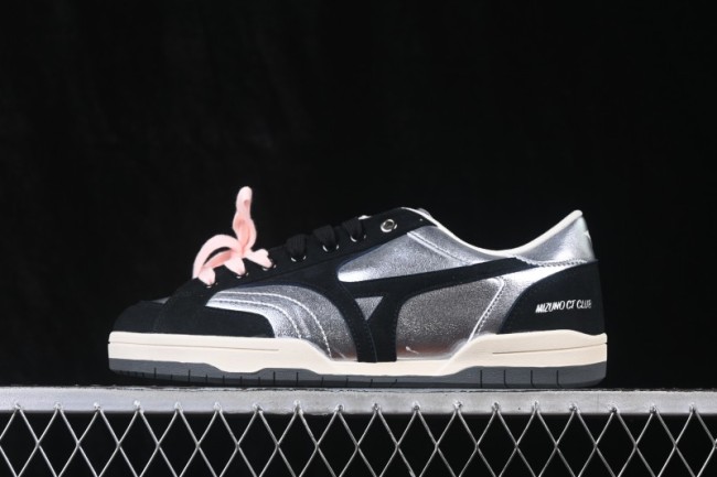 Mizuno CT Club Retro Comfortable Low-Top Casual Skate Shoes with Breathable Design - D1GH261013