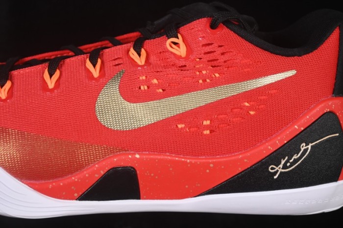 Nike Kobe 9 Stitches Low Basketball Shoes - IH1400-600