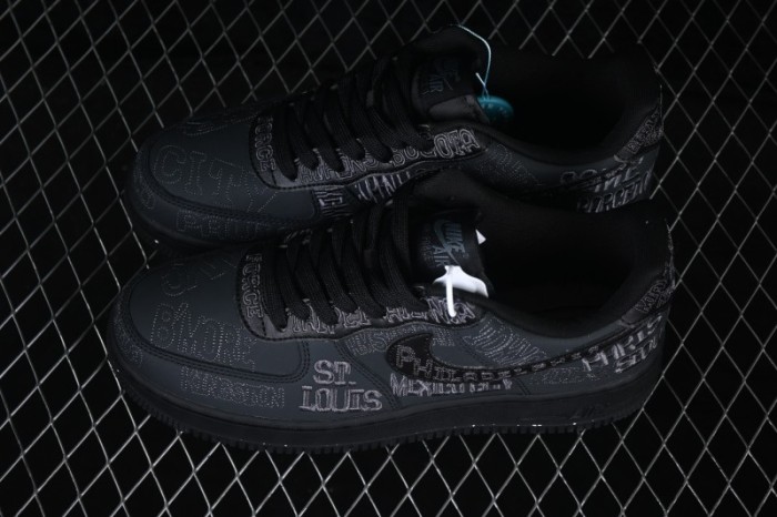 Nike Air Force 1 '07 Low Low-Top Casual Sneakers with Full-Length Air Cushion - II1549-001