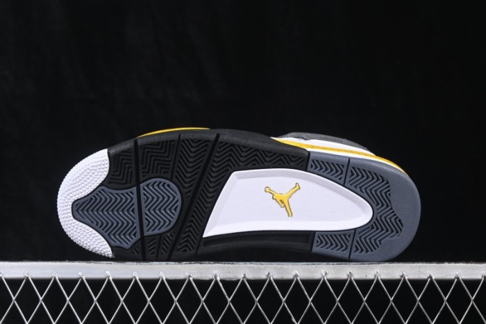 Nike Air Jordan 4 Retro  Tour Yellow  White Yellow Basketball Shoes - IO2463-102