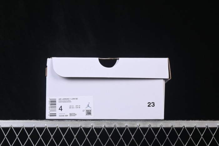 Air Jordan 1 Low Patent Leather Black Pink Low-Top Retro Cultural Basketball Shoes - IV2446-684