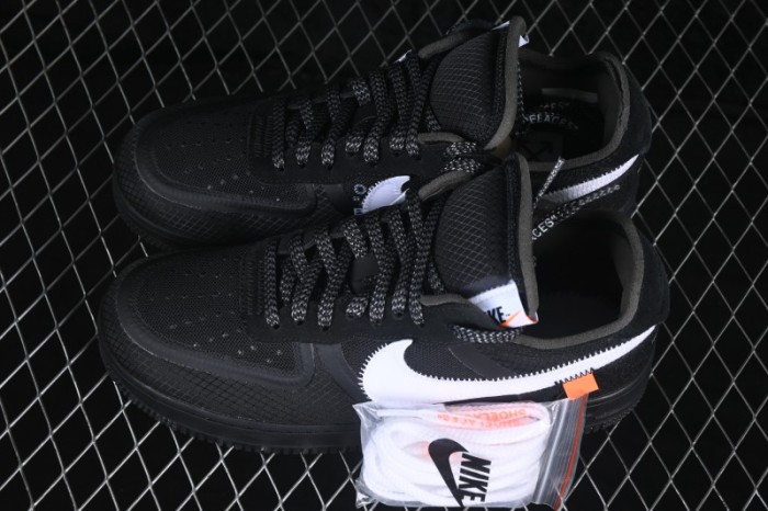 Nike Air Force 1 Low Off-White Black Transparent - AO4606-001