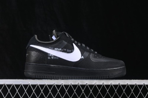 Nike Air Force 1 Low Off-White Black Transparent - AO4606-001