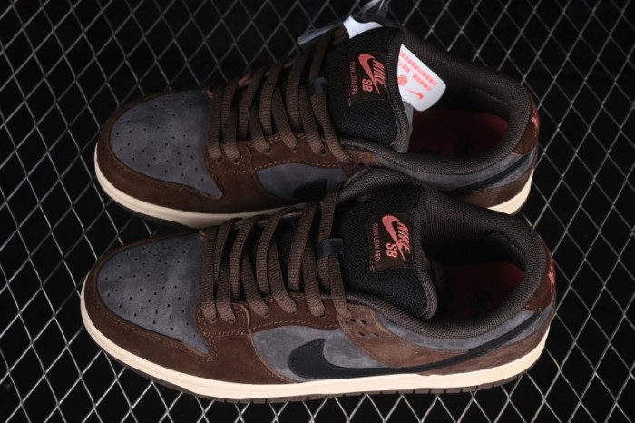 Nike SB Dunk Low Baroque Brown Adobe Retro Low-Top Skate Shoes - HQ1625-200