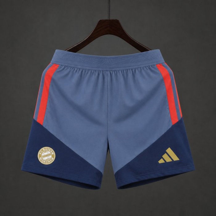 Player Version 26/27 Bayern Munich Grey Shorts with Pockets
