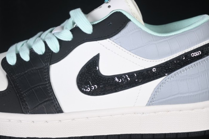 Nike Air Jordan 1 Low Method of Make Turquoise Low-Top Casual Sneakers - IX5001-101