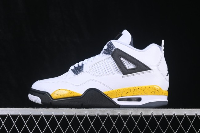 Nike Air Jordan 4 Retro Tour Yellow White Yellow Basketball Shoes - IO2463-102