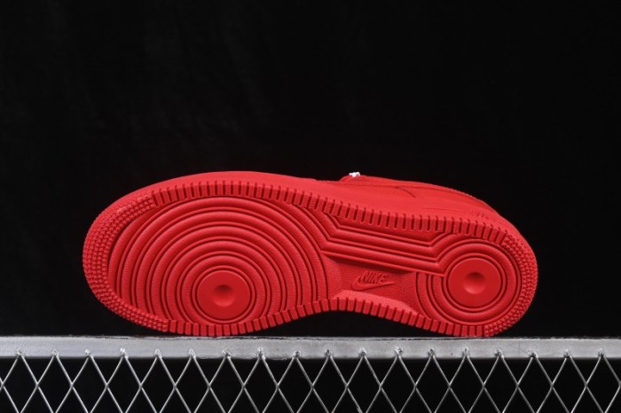 Nike Air Force 1 '07 Low Bright Crimson Casual Sneakers - CW6999-600