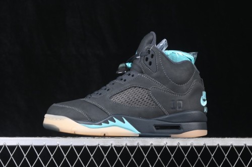 SoleFly x Air Jordan 5 Retro AJ5 Miami Wolf Grey - IU0734-001
