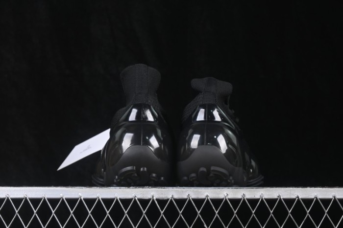 Grounds Moopie Fabric Round Toe Big Bubble Platform Sneakers Black - FYD4