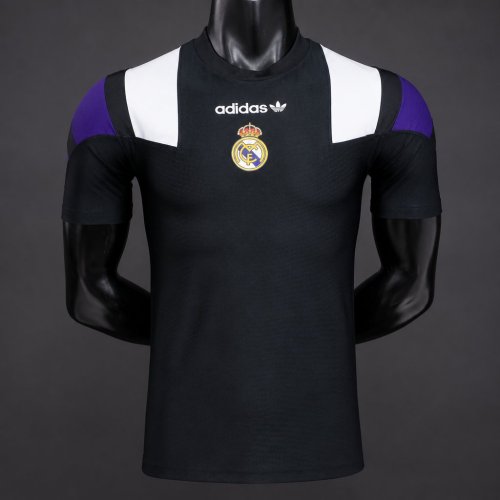 Player Version 26/27  Real Madrid Casual Retro Black Jersey
