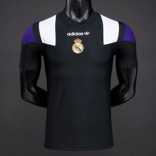 Player Version 26/27  Real Madrid Casual Retro Black Jersey