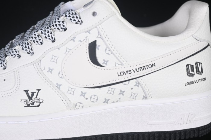Nike Air Force 1 '07 Low Casual Sneakers with Full-Length Air Cushion - WY0655-125