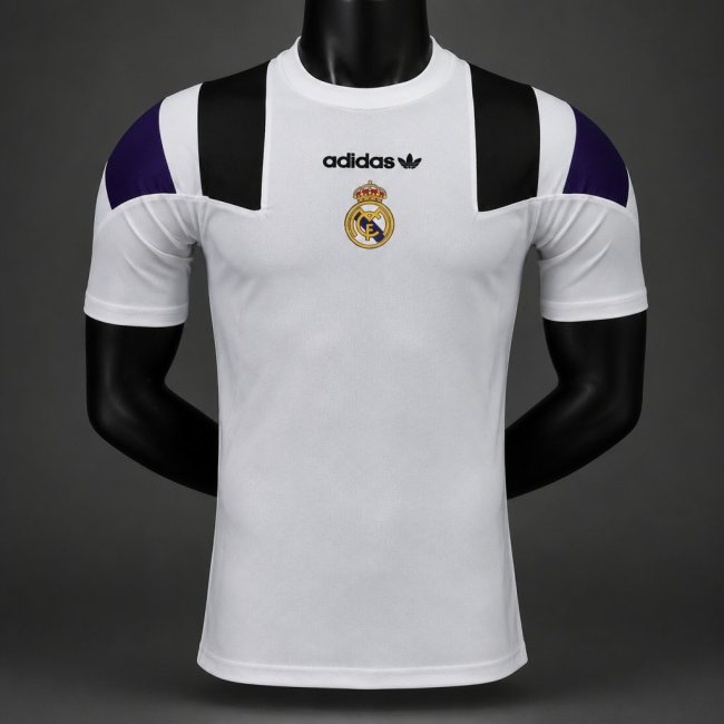 Player Version  26/27 Real Madrid Casual Retro Jersey