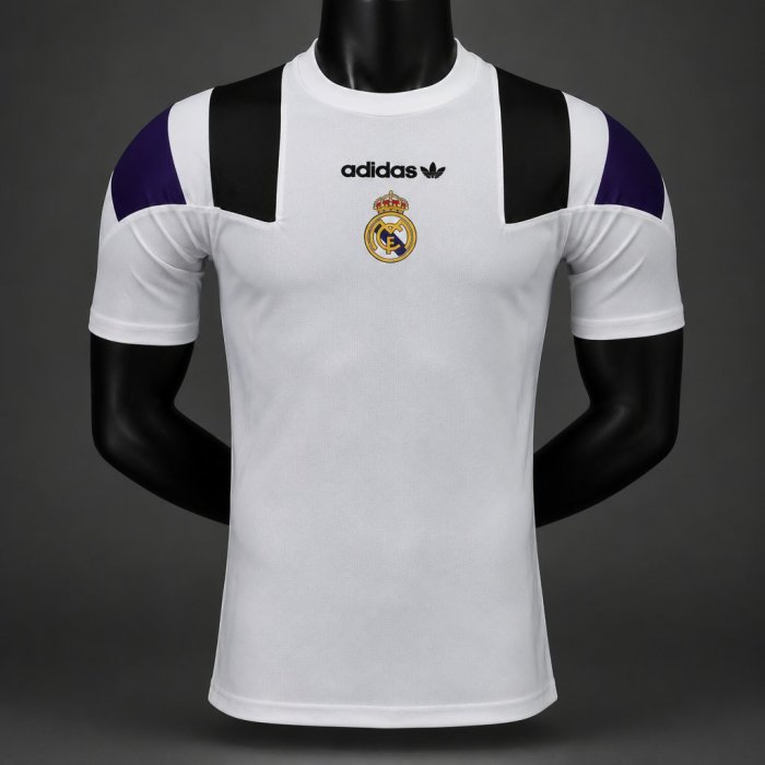 Player Version  26/27 Real Madrid Casual Retro Jersey