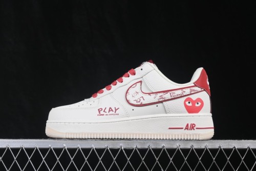 Nike Air Force 1 '07 Low AF1 Low Top Casual Sneakers - DW8806-032