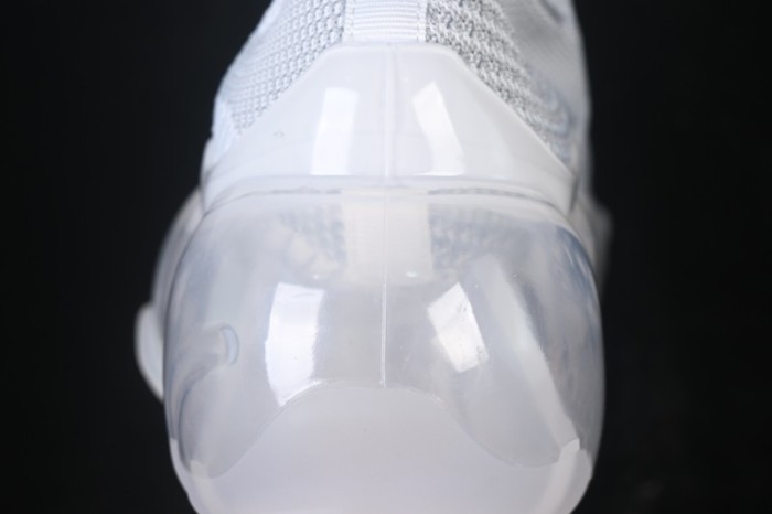 Grounds Moopie Fabric Round Toe Big Bubble Platform Sneakers White Gray - FYD4