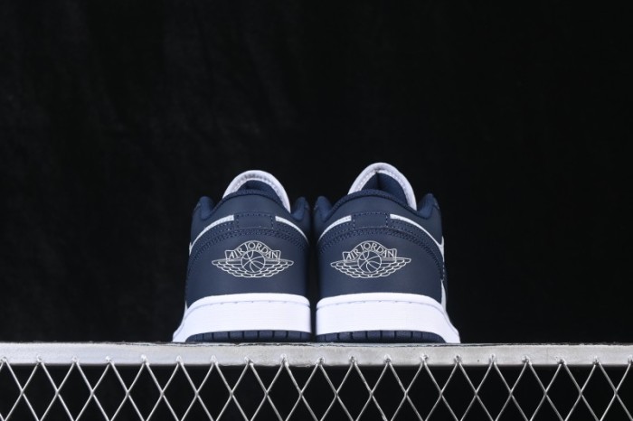 Nike Air Jordan 1 Low AJ1 Grey Blue Low-Top Retro Cultural Basketball Shoes - IV6045-451
