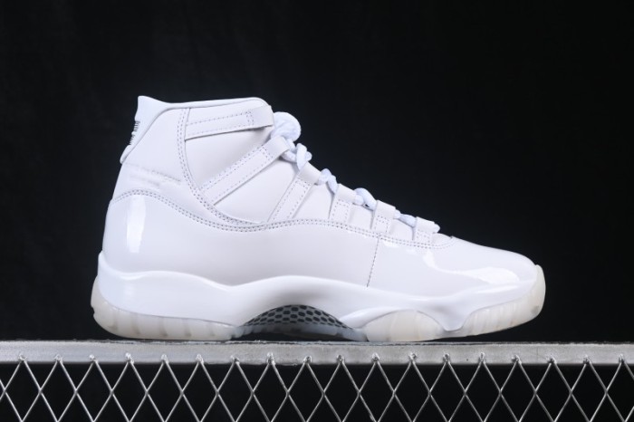 Comme des Garçons x Nike Air Jordan 11 White Sneakers - IV7639-100