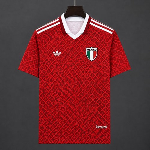 2026 Mexico Centenary 100 Years Anniversary Red Jersey