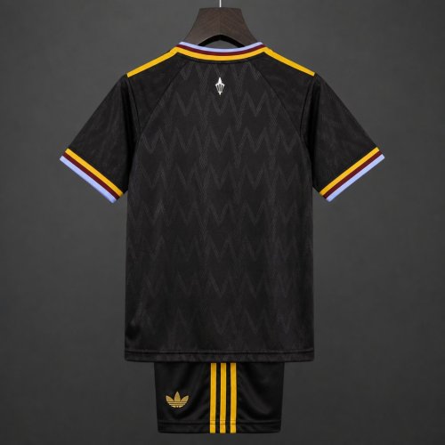 26/27 Kids Aston Villa Away Black Jersey