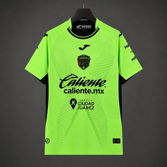 26/27 Juarez Home Light Green Jersey