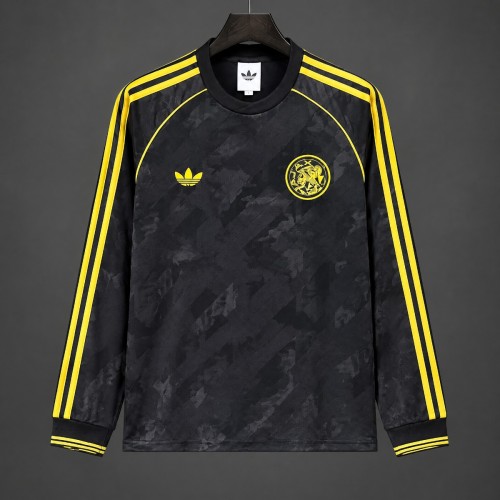 26/27 Ajax Originals Long Sleeve Black Jersey
