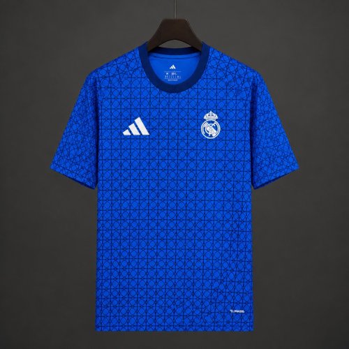 26/27 Real Madrid 125 Years Anniversary Pre-Match Blue Shirt