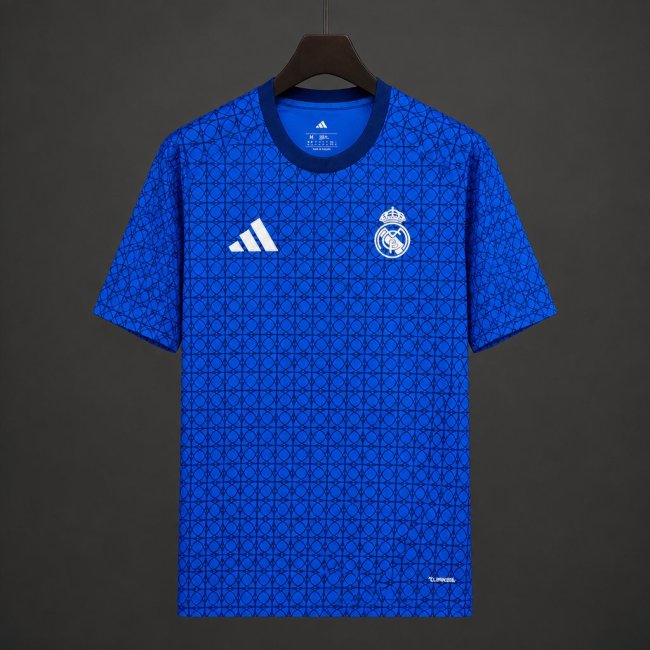 26/27 Real Madrid 125 Years Anniversary Pre-Match Blue Shirt