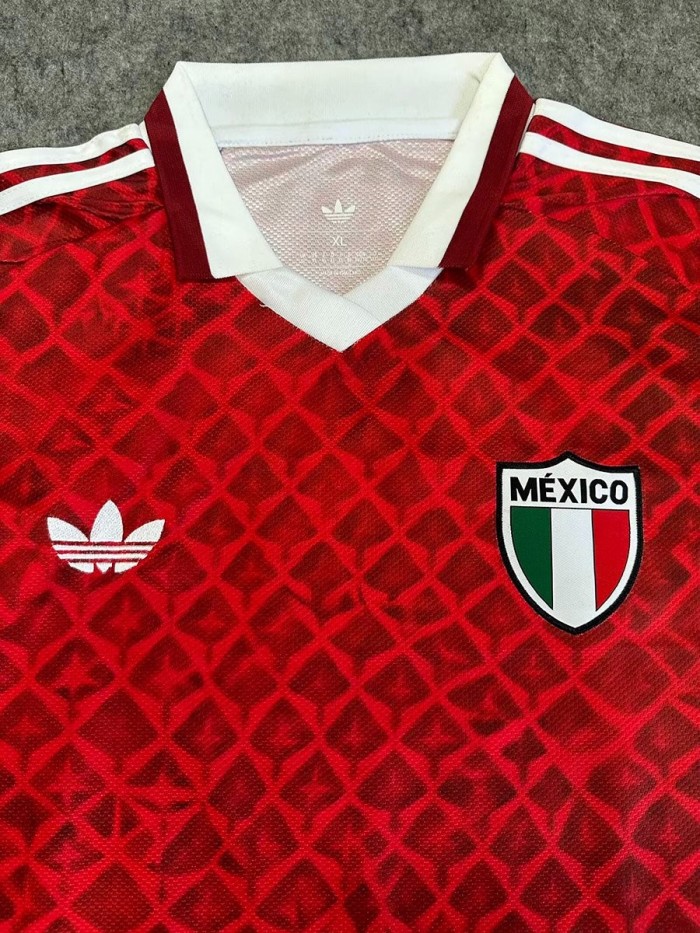 2026 Mexico Centenary 100 Years Anniversary Red Jersey