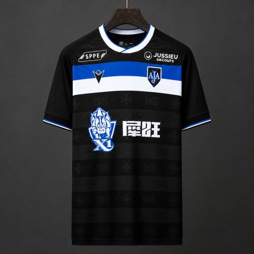 26/27 AJ  Auxerre Away Black Jersey