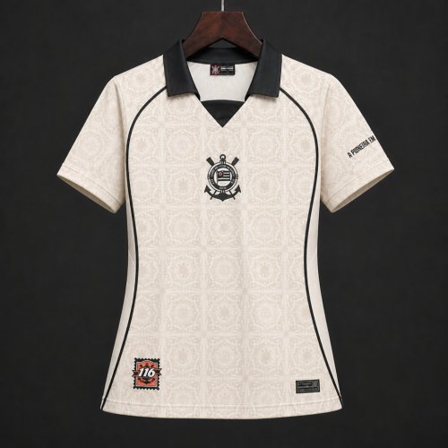 26/27 Women Corinthians 116 Years Anniversary Beige  Jersey