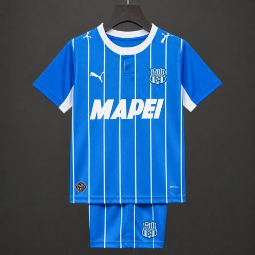 26/27 Kids Sassuolo Calcio Blue Third Jersey