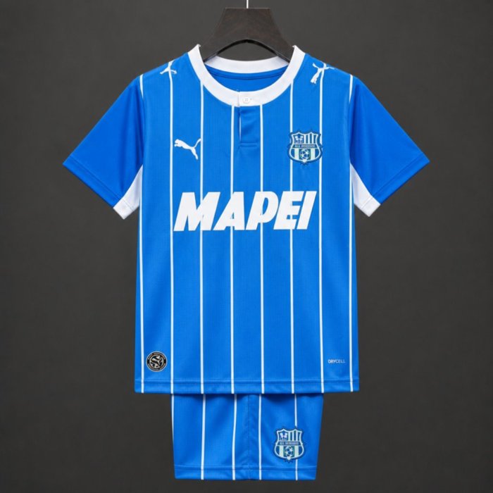 26/27 Kids Sassuolo Calcio Blue Third Jersey