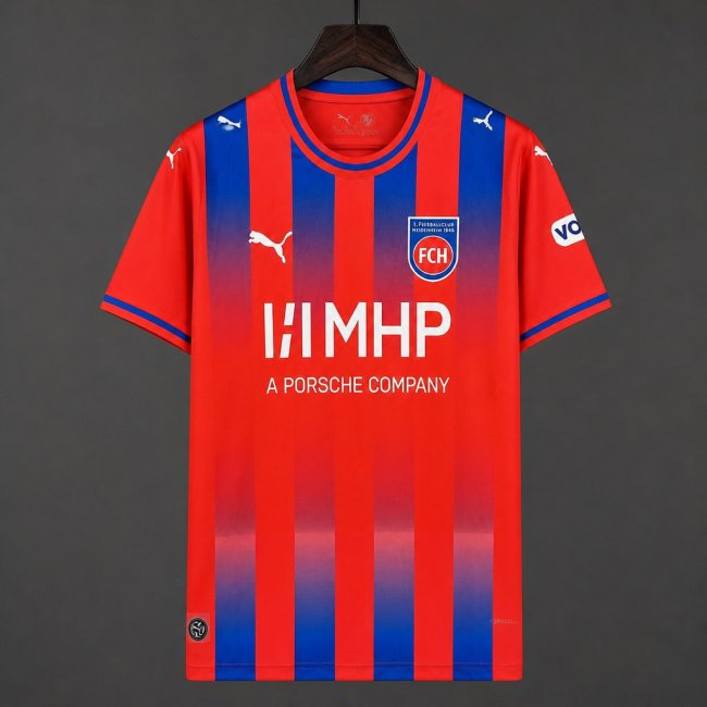 26/27 Heidenheim Home Red Jersey