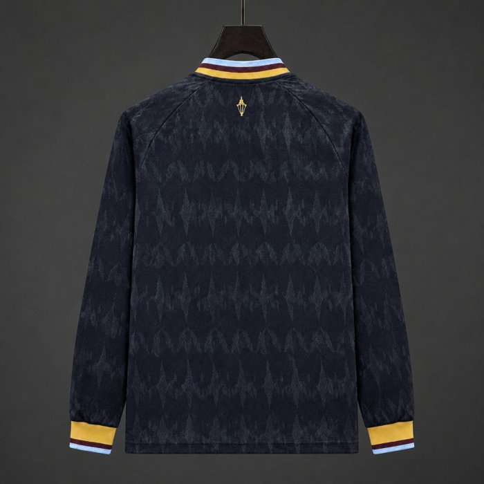 26/27 Aston Villa Away Long Sleeve Black Jersey
