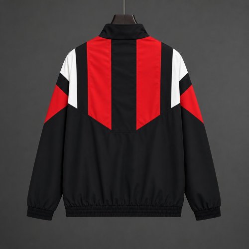 26/27 Manchester United EQT Black Full Zipper  Windbreaker