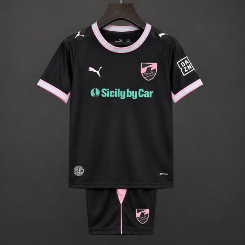 26/27 Kids Palermo Third Black Jersey