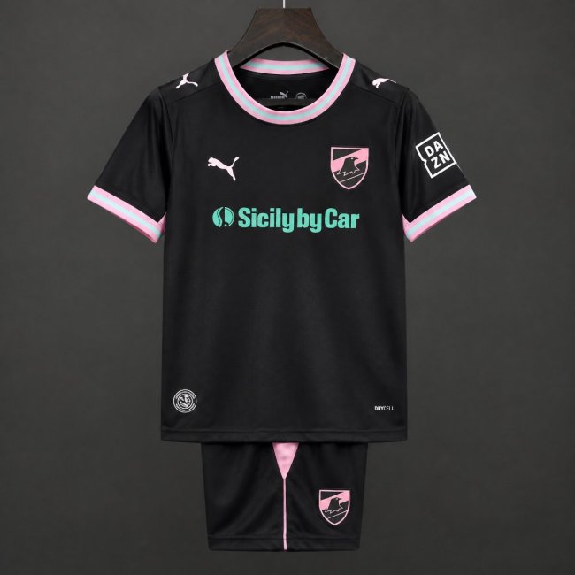 26/27 Kids Palermo Third Black Jersey