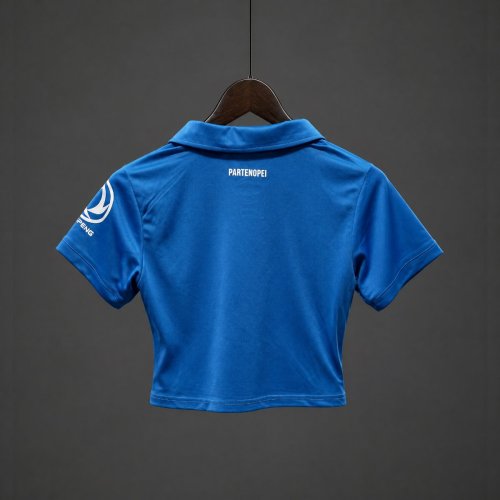 26/27 SSC Napoli Home Women Crop Jersey
