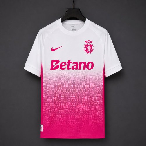 26/27 Sporting CP Lisbon October Pink Jersey