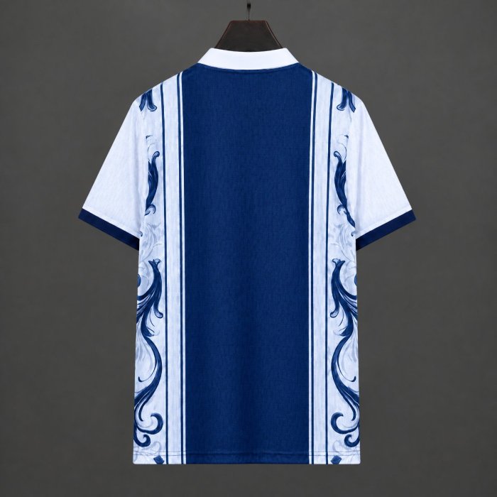 26/27 Al-Hilal Floral Special Edition Navy Polo Jersey