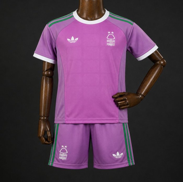 26/27 Kids Nottingham Forest Goalkeeper 2 Pueple Jersey