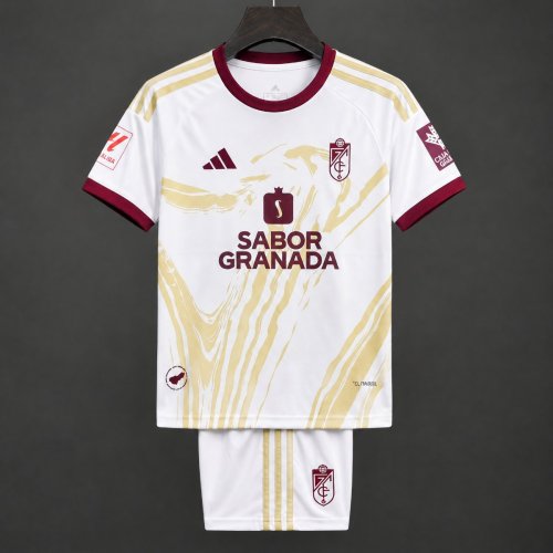26/27 Kids Granada Third White Jersey