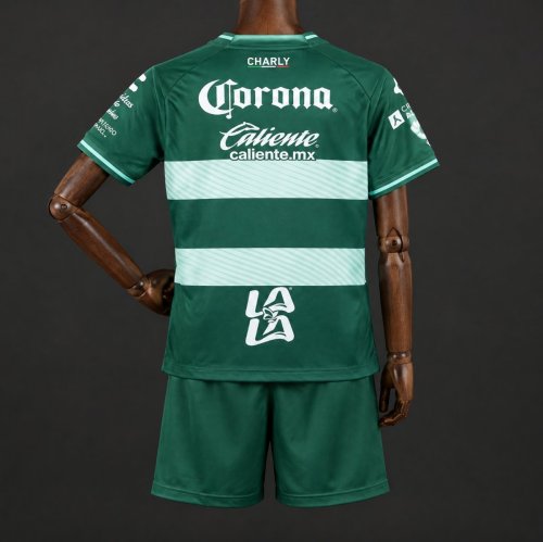 26/27 Kids Santos Laguna Home Dark Green Jersey