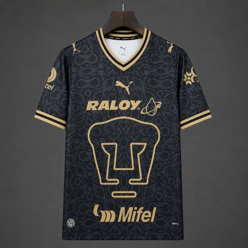 26/27 Pumas UANL Third Black Jersey